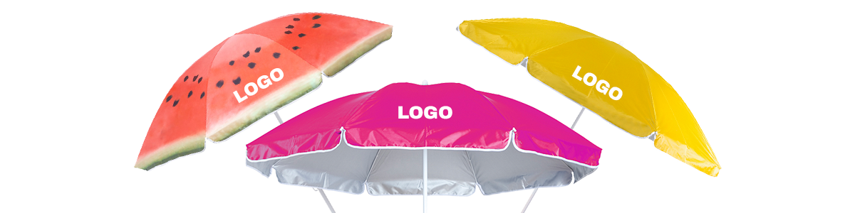 Sombrillas de playa personalizadas, existen y ¡son tendencia este verano!