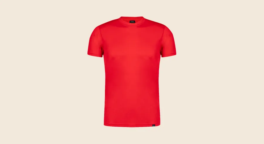 Camisetas personalizadas: camiseta roja lisa de manga corta