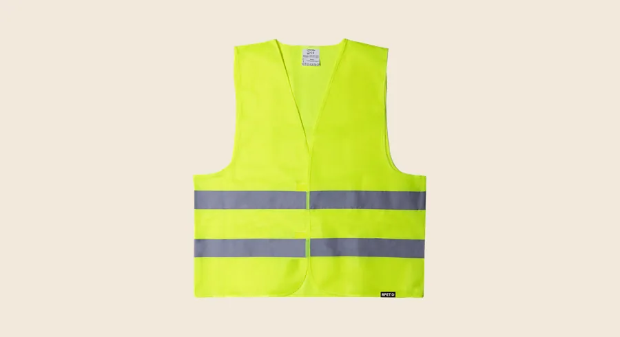 Chalecos reflectantes personalizados: chaleco reflectante amarillo de alta visibilidad