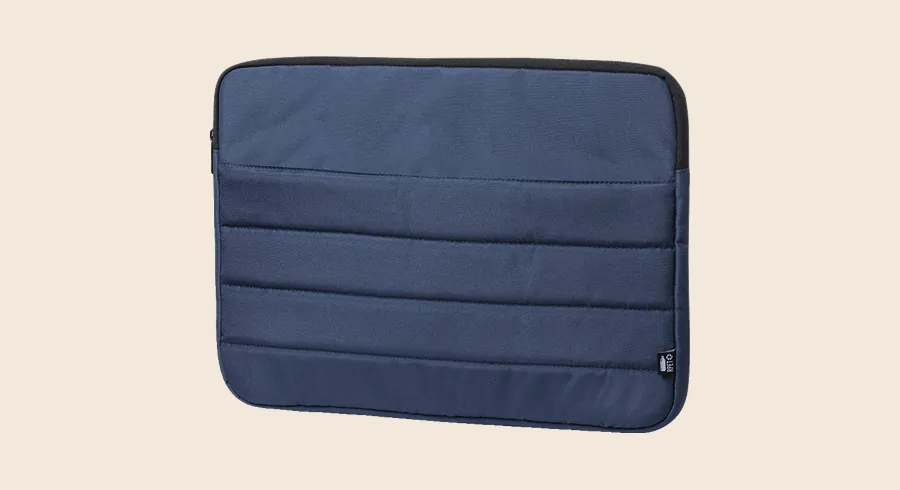 Fundas para portátil personalizadas: funda para portátil azul marino acolchada