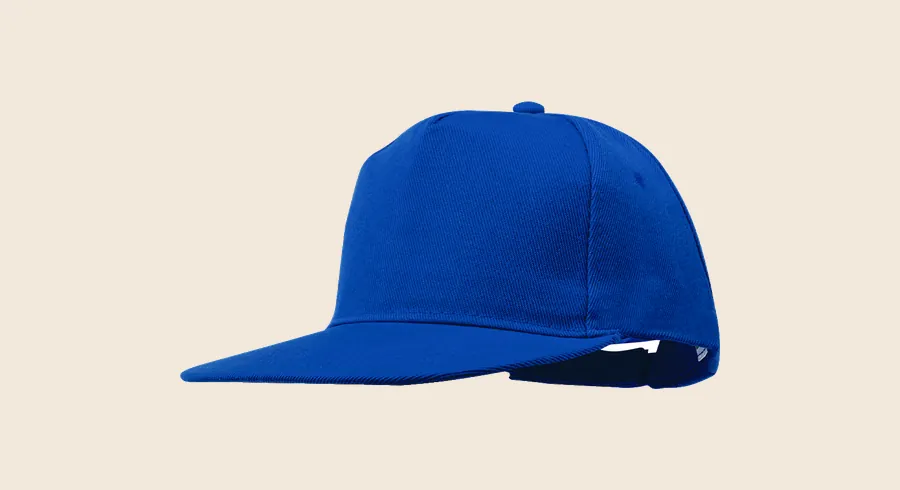 Gorras personalizadas: gorra azul clásica de algodón
