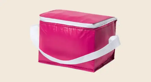 Take away: bolsa nevera portátil de color rosa