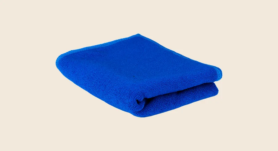 Toallas deportivas personalizadas: toalla deportiva azul de microfibra