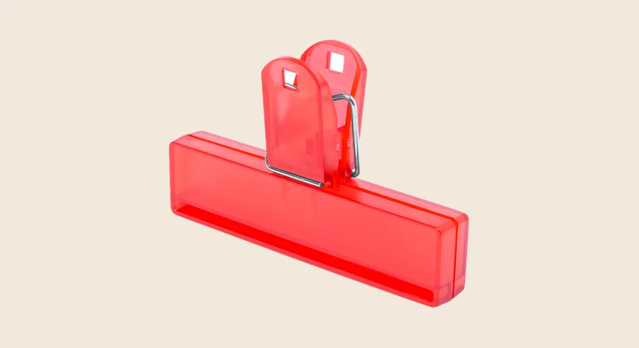 Utensilios de cocina personalizados: pinzas de cocina de color rojo